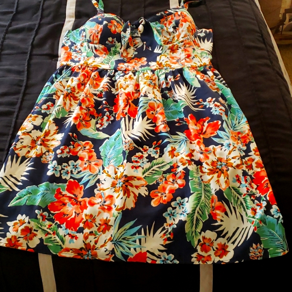 Floral sun dress